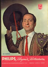 PHILIPS Klingende Kostbarkeiten, Schallplattenverzeichnis 3+4/1957, Mignon! B195