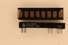 Siemens SCD5583A Punktmatrix- Anzeige 8stellig  grün Decoder,Multiplexer,Treiber