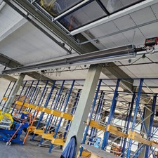 Gogas Dunkelstrahler DSF-C  Heizung Heizstrahler Hallenheizung Werkstattheizung