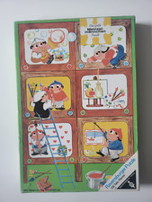 Das große Mainzelmännchen  Puzzle Vintage Retro 60er rar ZDF 1968 126 Teile