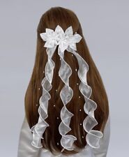 Kopfschmuck Haarschmuck Haarreif Haarkranz zum Kommunionkleid  * 3a