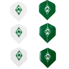 SV Werder Bremen Flights Logo 6er-Set Dartpfeile Wurfpfeile SVW Flights Shop