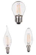 LIVARNO LUX LED-Filament-Leuchtmittel Glügbirne Lampe Warmweiss