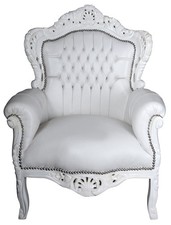 Sessel Barock Weiss
