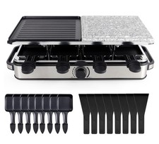 8 Personen Set Raclette Grill
