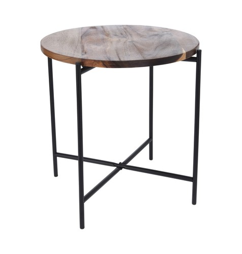 Holz beistelltisch deko - beistelltisch,