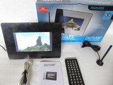 DVB-T Fernseher digitaler Bilderrahmen USB SD mp3 avi 12V Wohnmobil Auto Camping