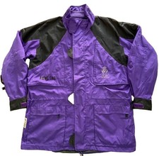 Vintage Adidas ADITEX Jacke LILA (Gr.D52) Windbreaker Regenjacke 80er 