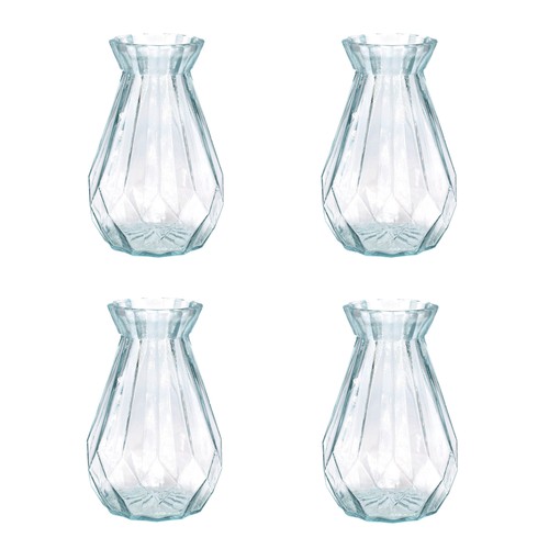 Glasvase mit diamantmuster - 4,