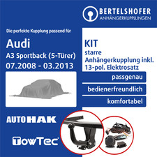 Für AUDI A3 Sportback