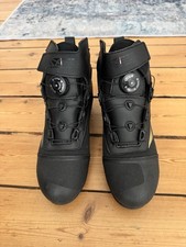 Ixon RANKER WP LADY Damen Sport Motorradschuhe Schwarz Gold