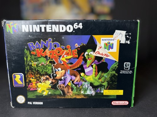 Nintendo banjo kazooie - nintendo, 64