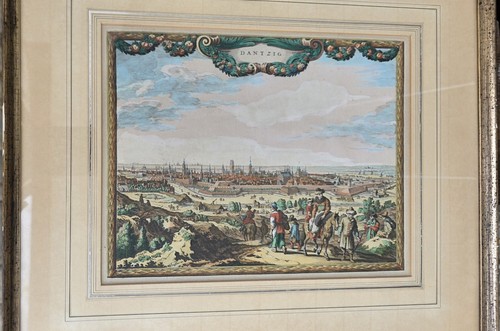 Danzig gdansk kupferstich - danzig,
