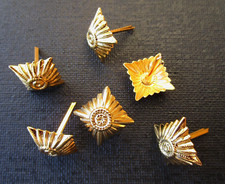 4x Bundeswehr Dienstgrad  großer  Stern  GOLD Rangabzeichen  General  21mm