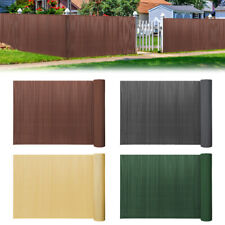 PVC Sichtschutzmatte Sichtschutzzaun Sichtschutz Zaun Balkon Windschutz 80-180cm