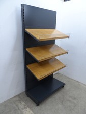 Brotregal Tego Holz Design Backshop Bäckerei Regale Brot RAL 7016 anthrazit Eden