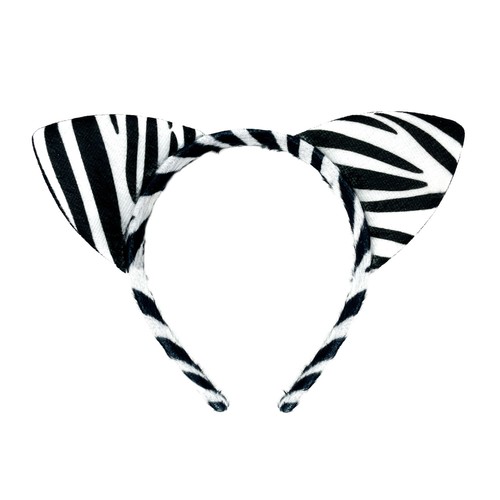 Haarreifen zebra ohren tier - zebra,