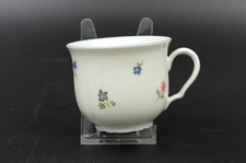 Seltmann Weiden Marie Luise Streublume blauer Rand Kaffeetasse Tasse H 6,5 cm