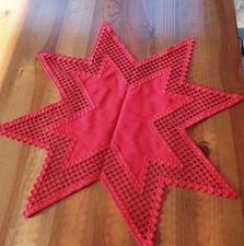 Hardanger Weihnachts Stern ? in Rot...60 cm...