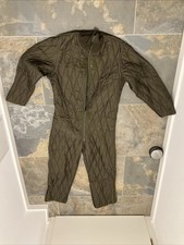 BUNDESWEHR BGS UNTERZIEHKOMBI (PANZER / KRAD) STEPPFUTTER THERMO WINTER Gr. 50