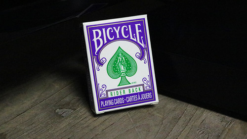 Mini bicycle cards - mini, (purple)
