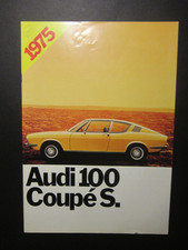 Audi 100 Coupe S Prospekt 