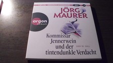 Jörg Maurer "Kommissar Jennerwein und der tintendunkle Verdacht,2 mp3-CDs, B. 16