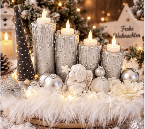 Adventskranz weihnachten - adventskranz,