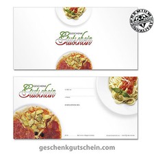 Gutscheinkarten "DINlang" für
