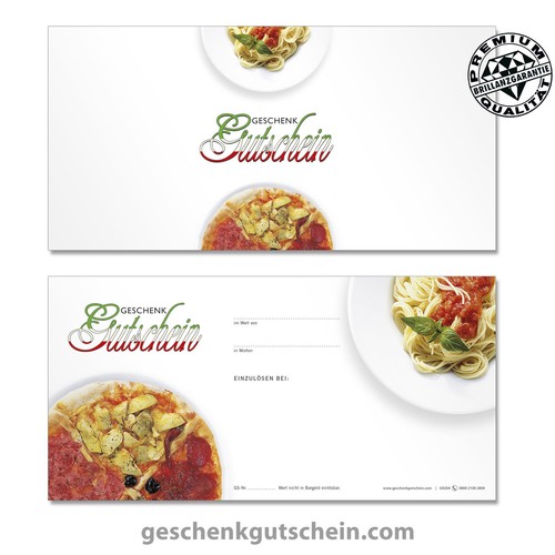 Gutscheinkarten dinlang für - "dinlang",