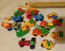 Konvolut Plastik Autos Krahn