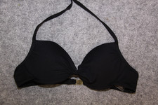 BIKINI OBERTEIL  GRÖSSE 36 A SCHWARZ MIT BÜGEL SCHAUMSTOFF VICTORIA´S SECRET