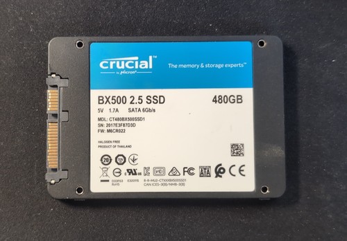 Crucial bx500 ssd - crucial,