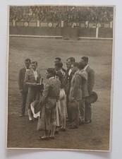 Vintage Foto Stierkämpfer