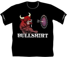 Bullshirt Dartclub Dart T Shirt Trikot Scheibe Dartshirt Darthemden Bullking 62