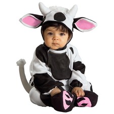 KLEIN KINDER BABY KOSTÜM Kuh # Karneval Fasching Kälbchen Strampler 6-12 Monate