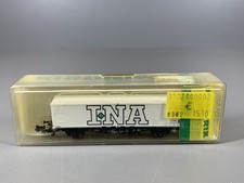 SPUR N MINITRIX Containertragwagen INA DB 70146 OVP  / 2 J 220