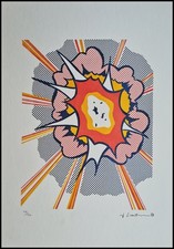 ROY LICHTENSTEIN * Explosion *