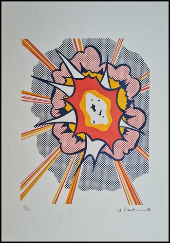Roy lichtenstein explosion - roy, *