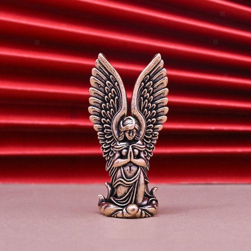 Betender engel messingfigur - engel,,