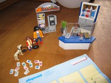 Playmobil City Set 4402 Bank Schalter Geldscheine Goldbarren Tresor Geldautomat