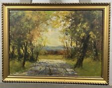 Alte Ölmalerei Auf Tafel