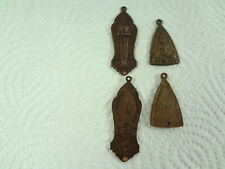 4 Stück Buddha Figur Asiatische Bronze Anhänger/Amulett (B-12no) 5cm x 2 cm