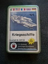 F. X. Schmid Quartett-Nr. 537 22 „Kriegsschiffe“ bespielt