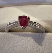 Ring 750 rubin - ring, wg