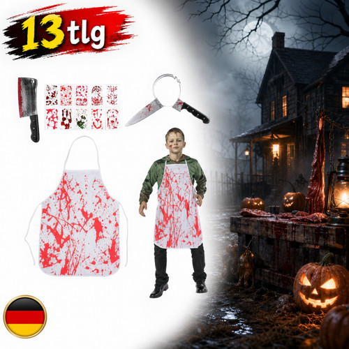 Schlächter kostüm halloween - schlächter,
