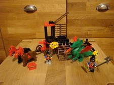 LEGO System 6056 Drachenfänger Ritter Kutsche mit Anleitung Ohne OVP,vollständig