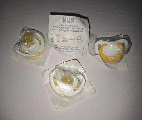 Nuk latex schnuller nuckel - schnuller,