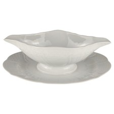 Hutschenreuther Dresden weiß Sauciere