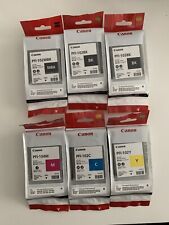 6x original canon pfi-102 mbk bk c y canon pfi-104m ipf650 ipf655 ipf750 ipf755